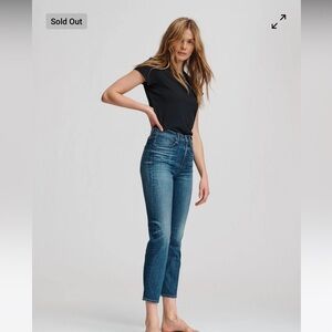rag & bone Nina high rise ankle cigarette jeans